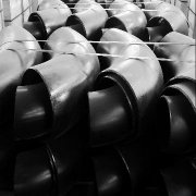 90D pipe elbow