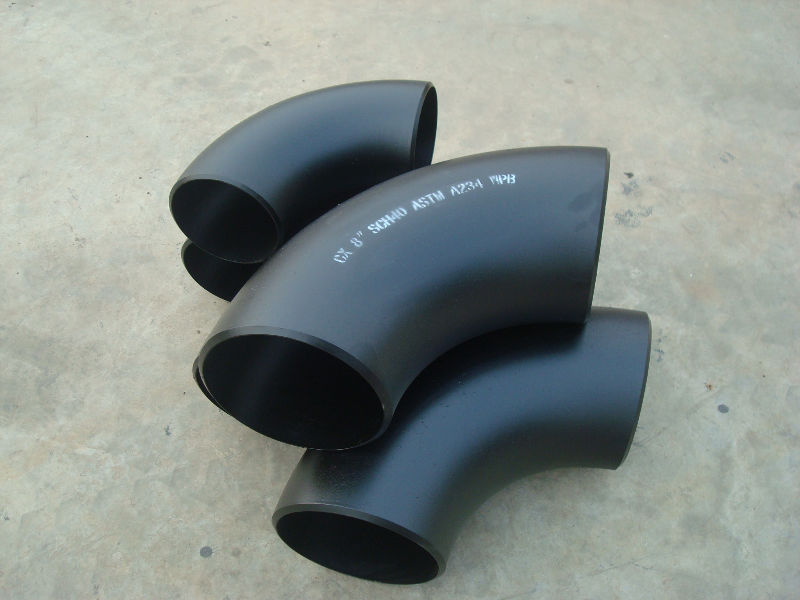 ASME ASTM ANSI B16.9 B16.28 90 DEG Carbon Steel pipe fitting